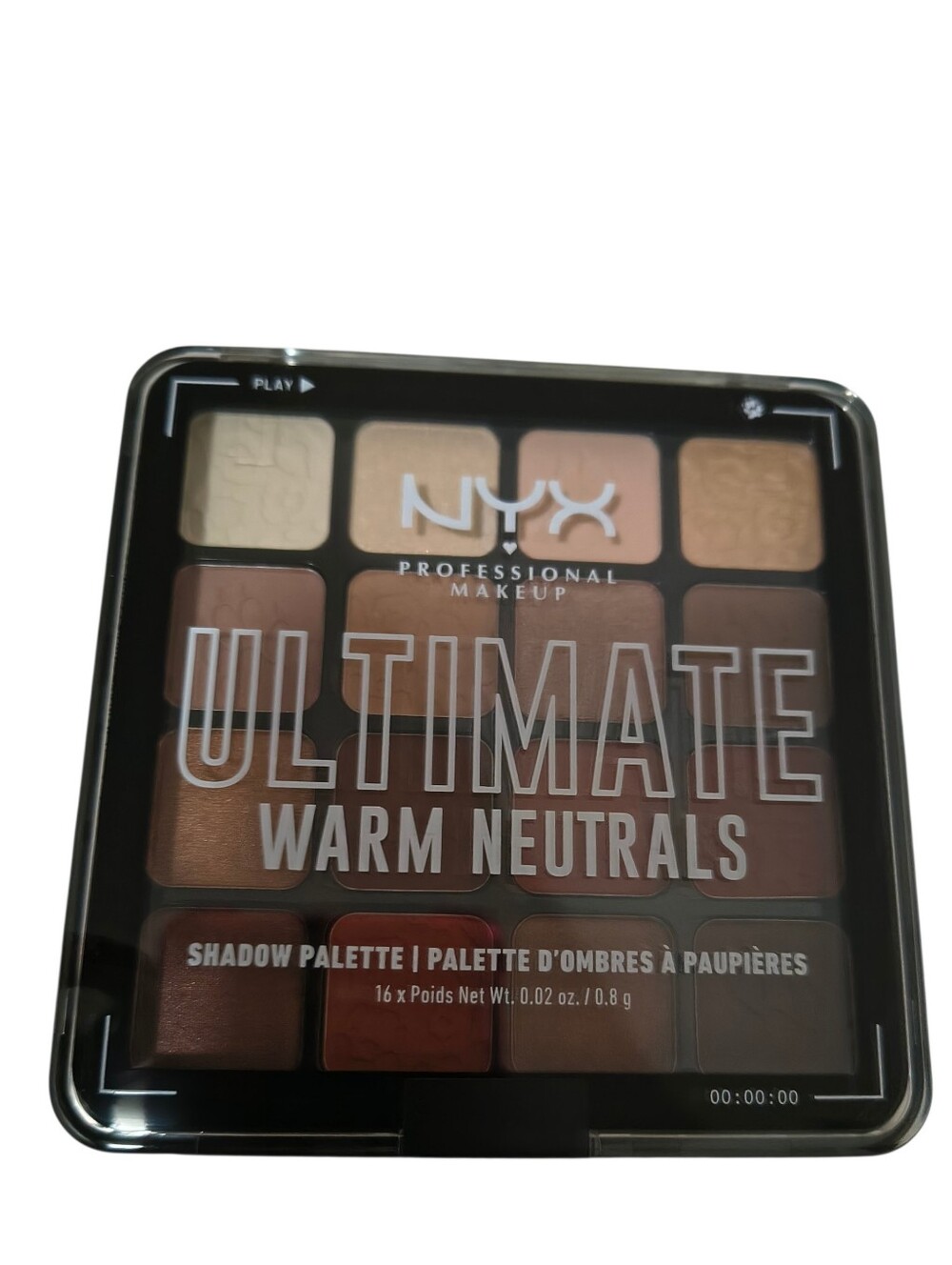 NYX Warm Neutrals Eyeshadow Palette